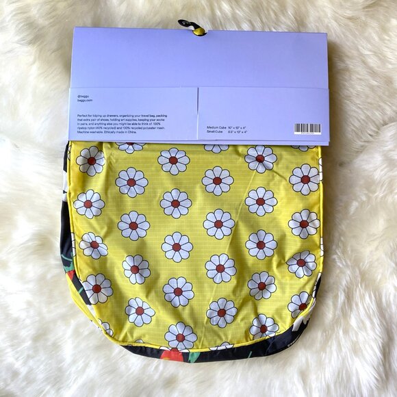 NWT Baggu Packing Cube Set - Deadstock Flower Mix - Picture 3 of 8